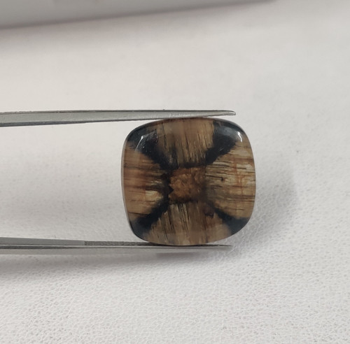 Natural chiastolite gemstone - natural,
